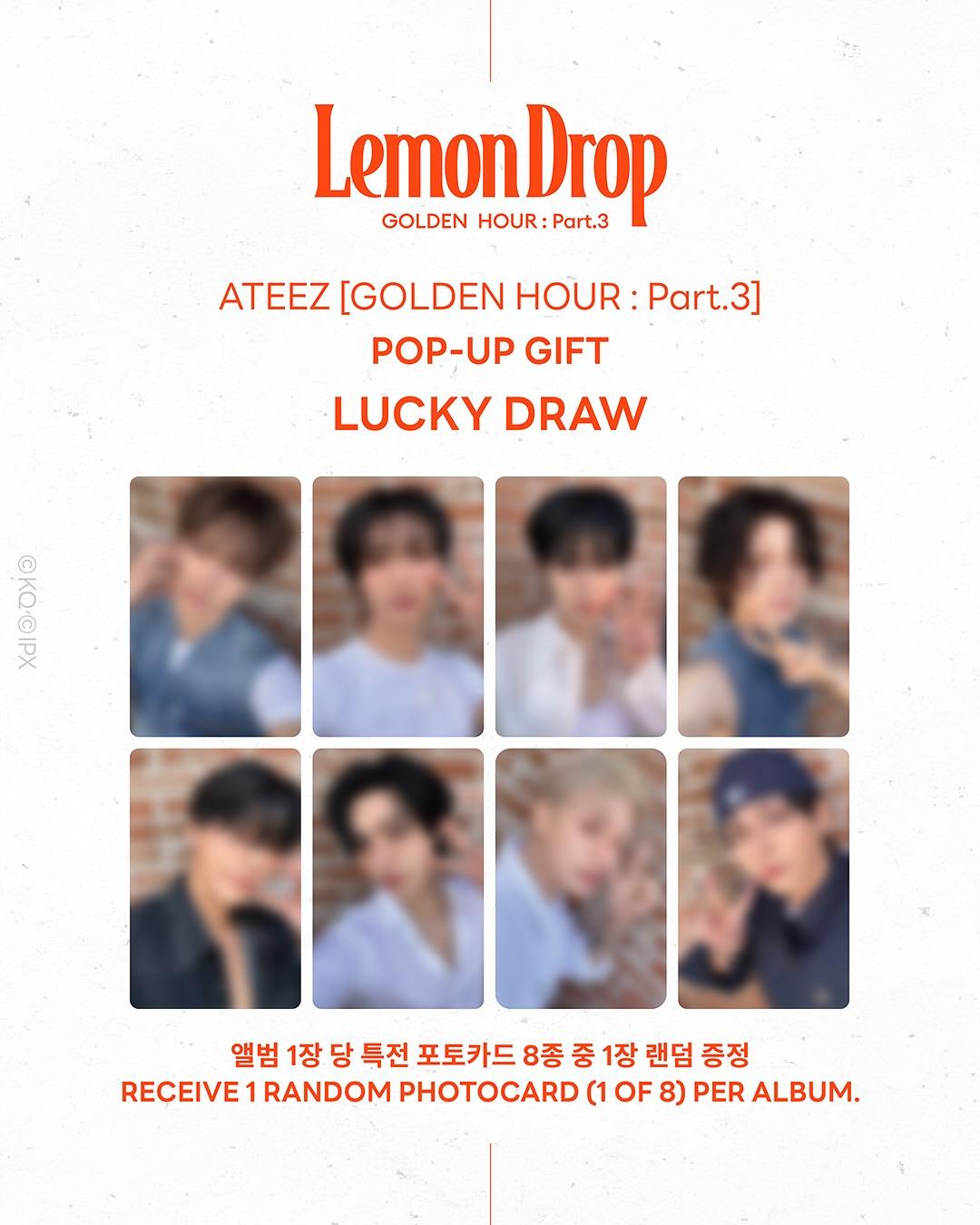 ATEEZ [GOLDEN HOUR : Part.3] 팝업스토어